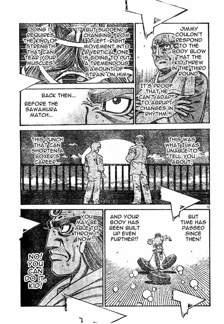 Hajime no Ippo: Fighting Spirit, Chapter 737 image 13